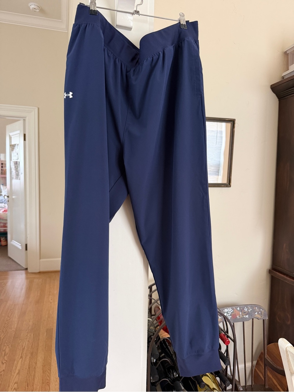Under Armour Navy Blue Training Track Pants
